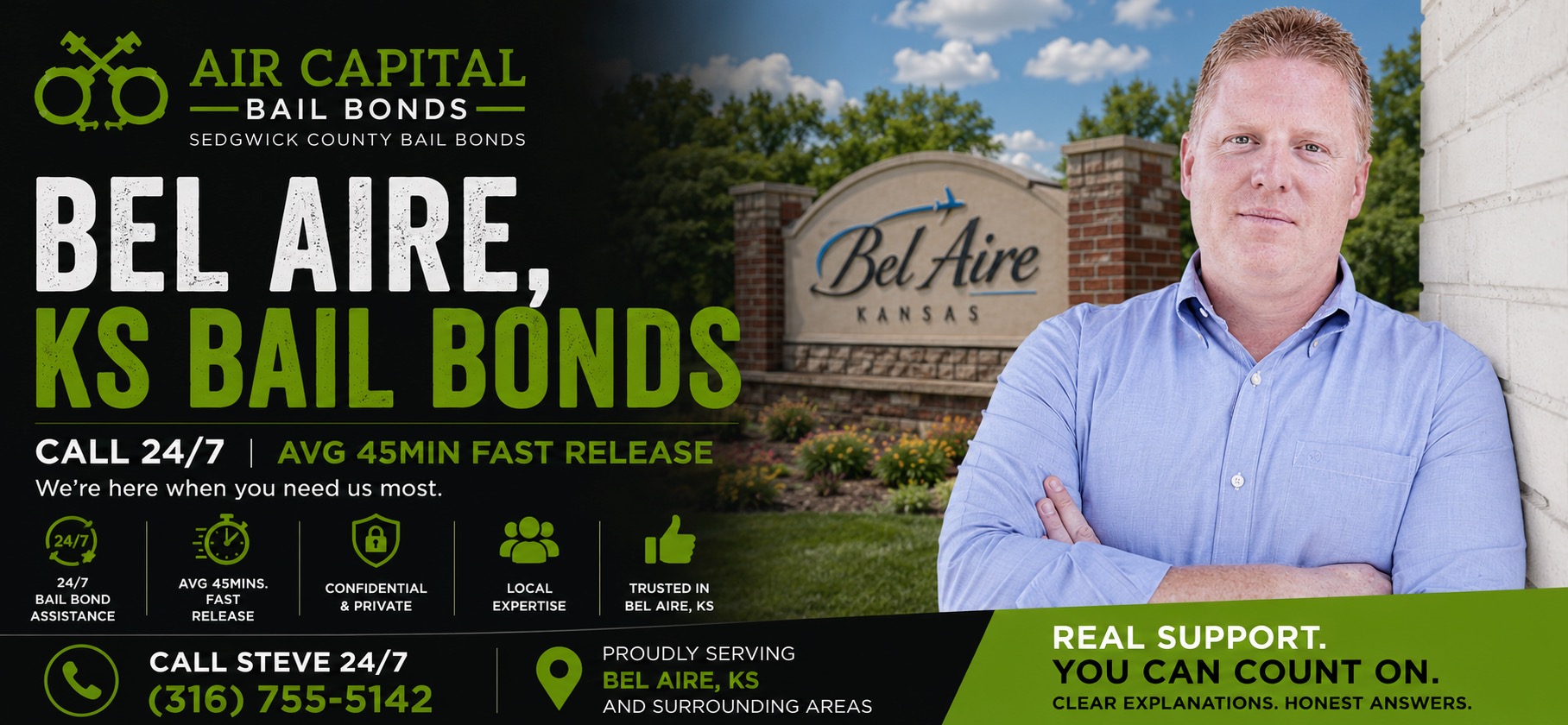 bel aire bail bonds with steve conway