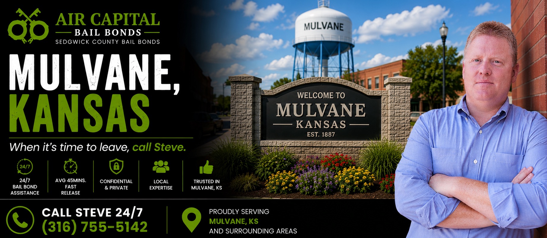 mulvane best bail bonds in kansas